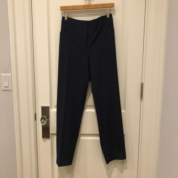 Willow & Thread Navy Striped Pants NWT - Picture 4 of 10